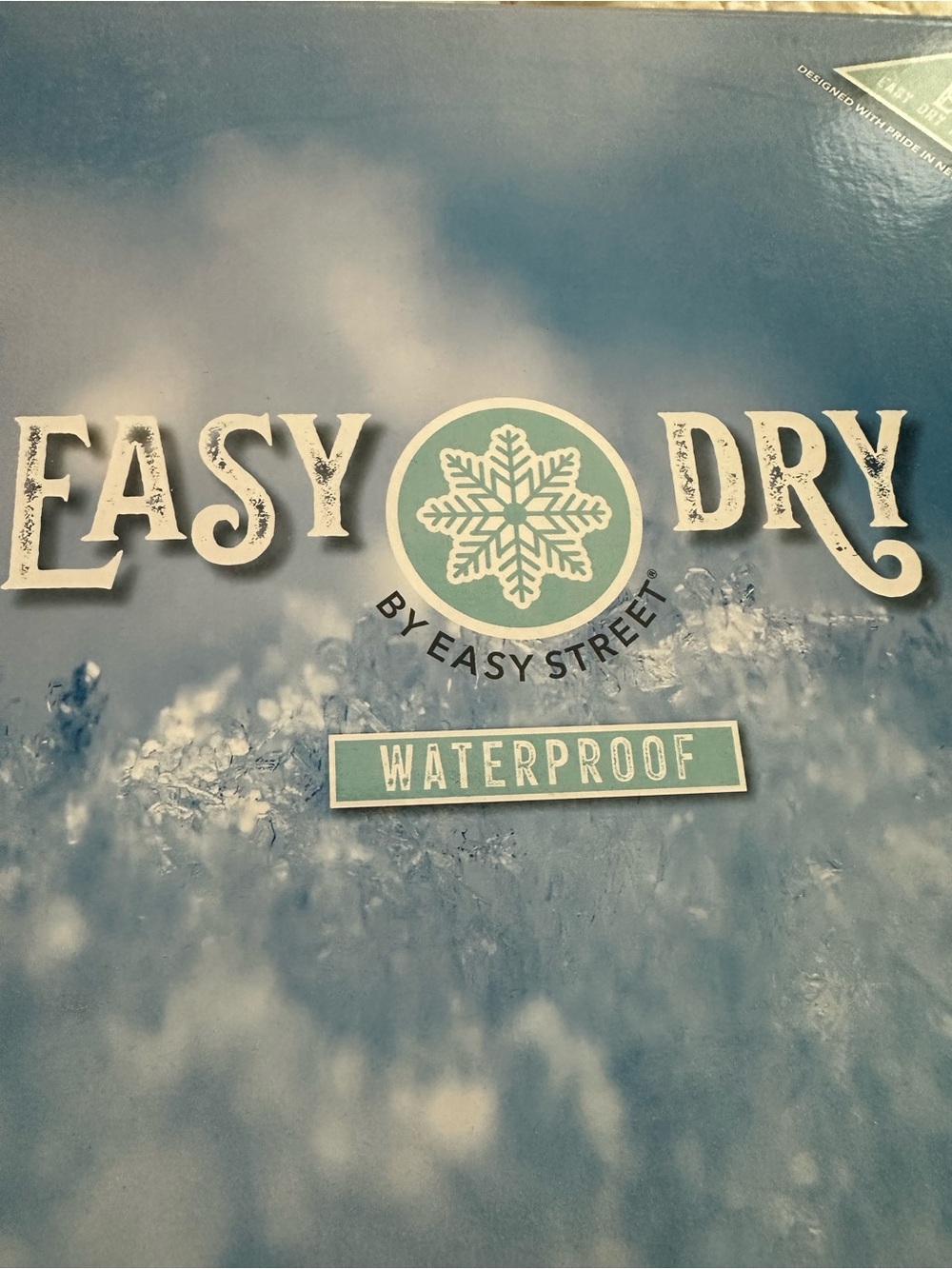 Easy Street Easy Dry Waterproof Floor Mat - Snow White